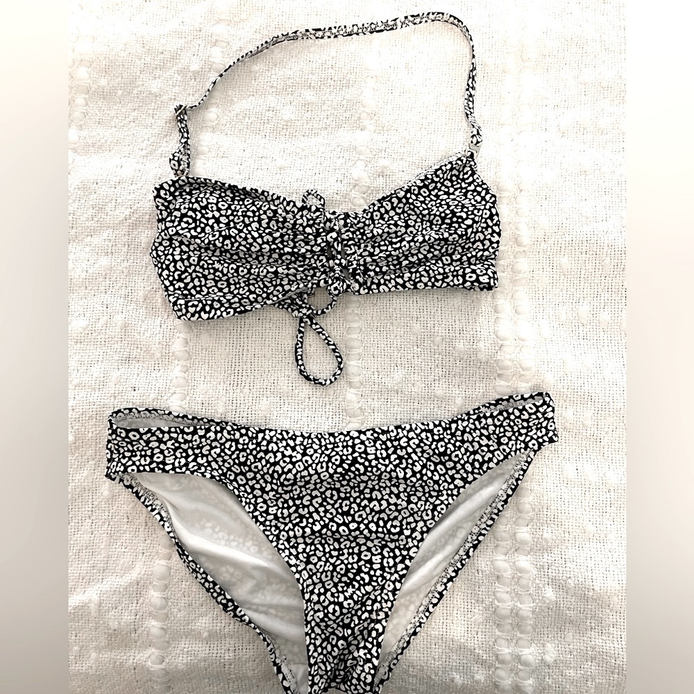 Micheal Kors cheetah print bikini